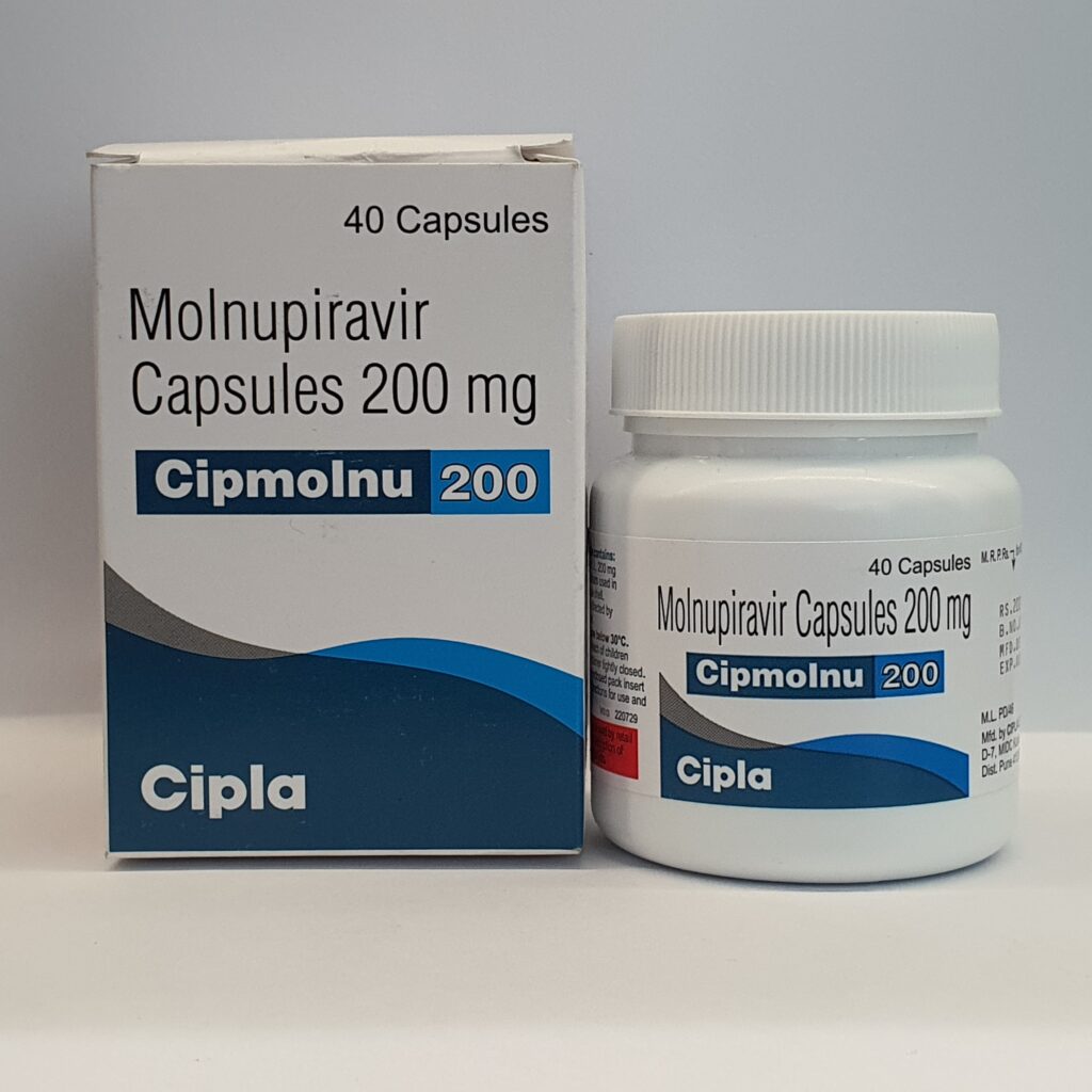 Molnupiravir 200mg (Cipmolnu) Tablets Pharmacy on Earth